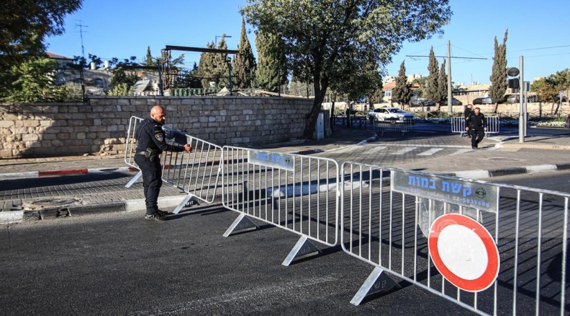 العدو الصهيوني يغلق شوارع القدس بذريعة الأعياد اليهودية