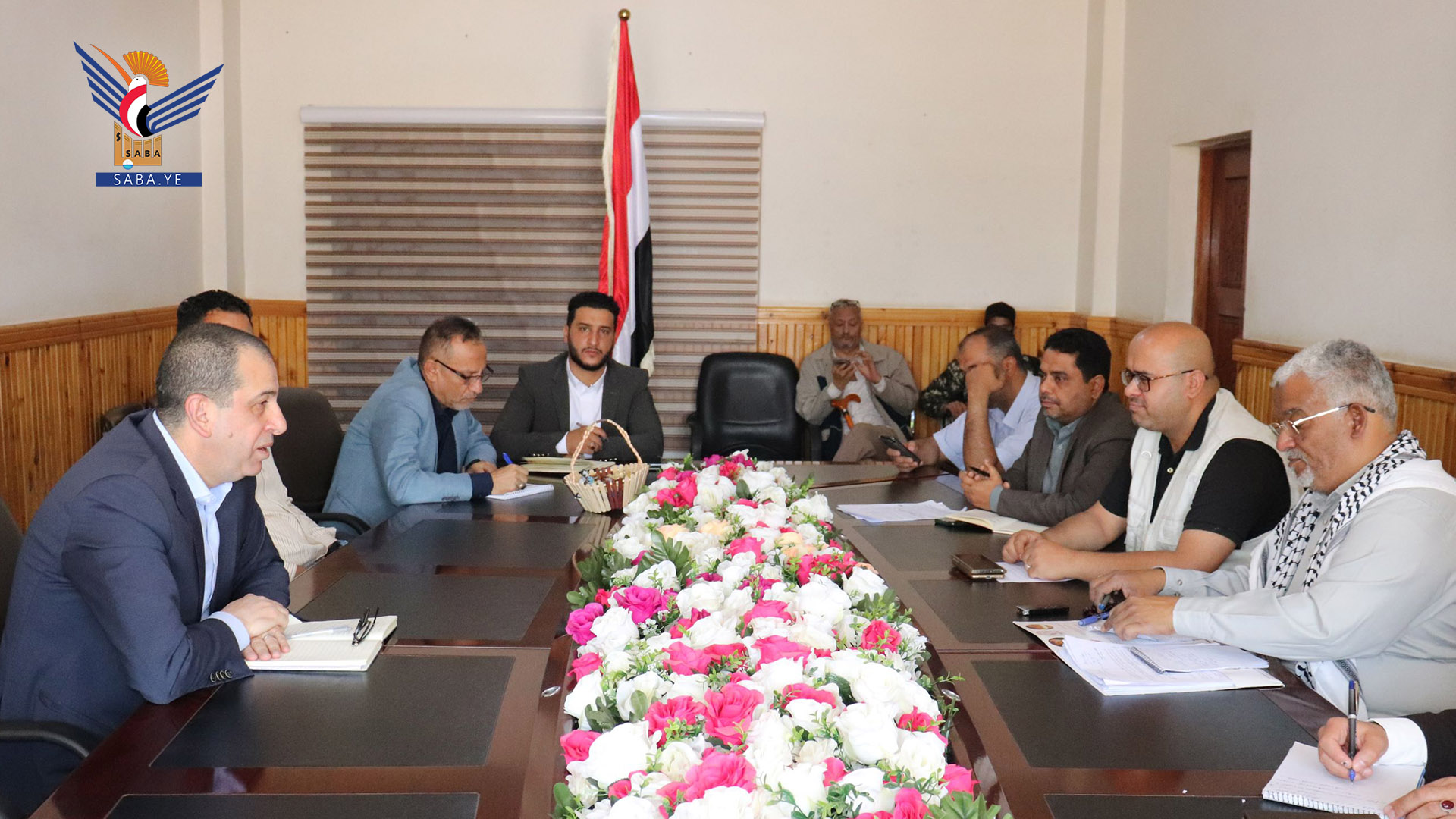 وزير الشؤون الاجتماعية يلتقي مدير الشراكات مع الدول المانحة لبرنامج الأغذية