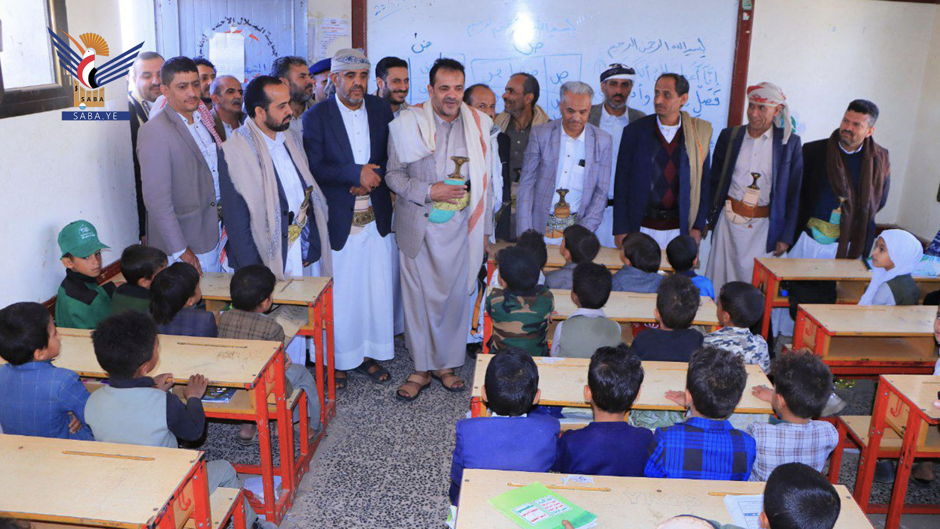 تفقد الدورات الصيفية في مديرية همدان بمحافظة صنعاء