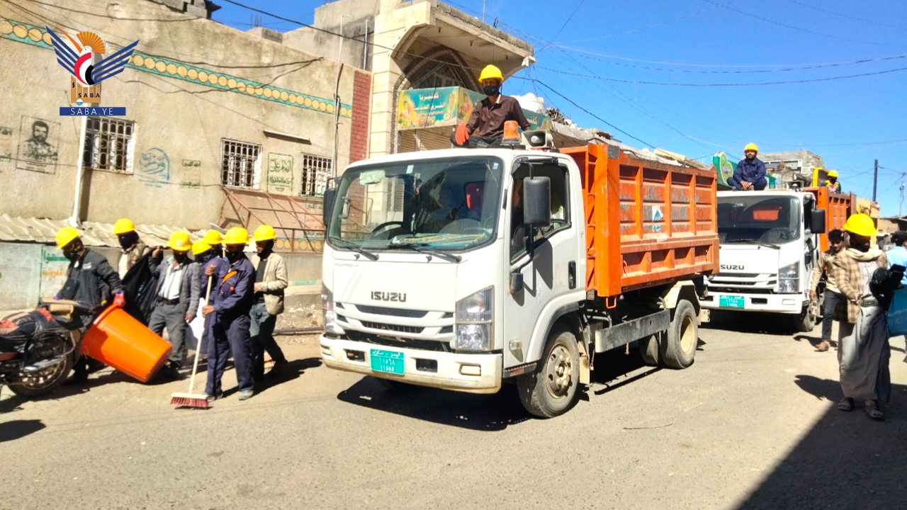 حملة نظافة شاملة بريمة استعدادًا لشهر رمضان