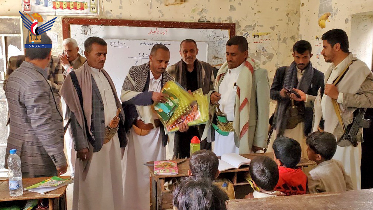  تفقد انشطة الدورات الصيفية في مديرية ريف إب