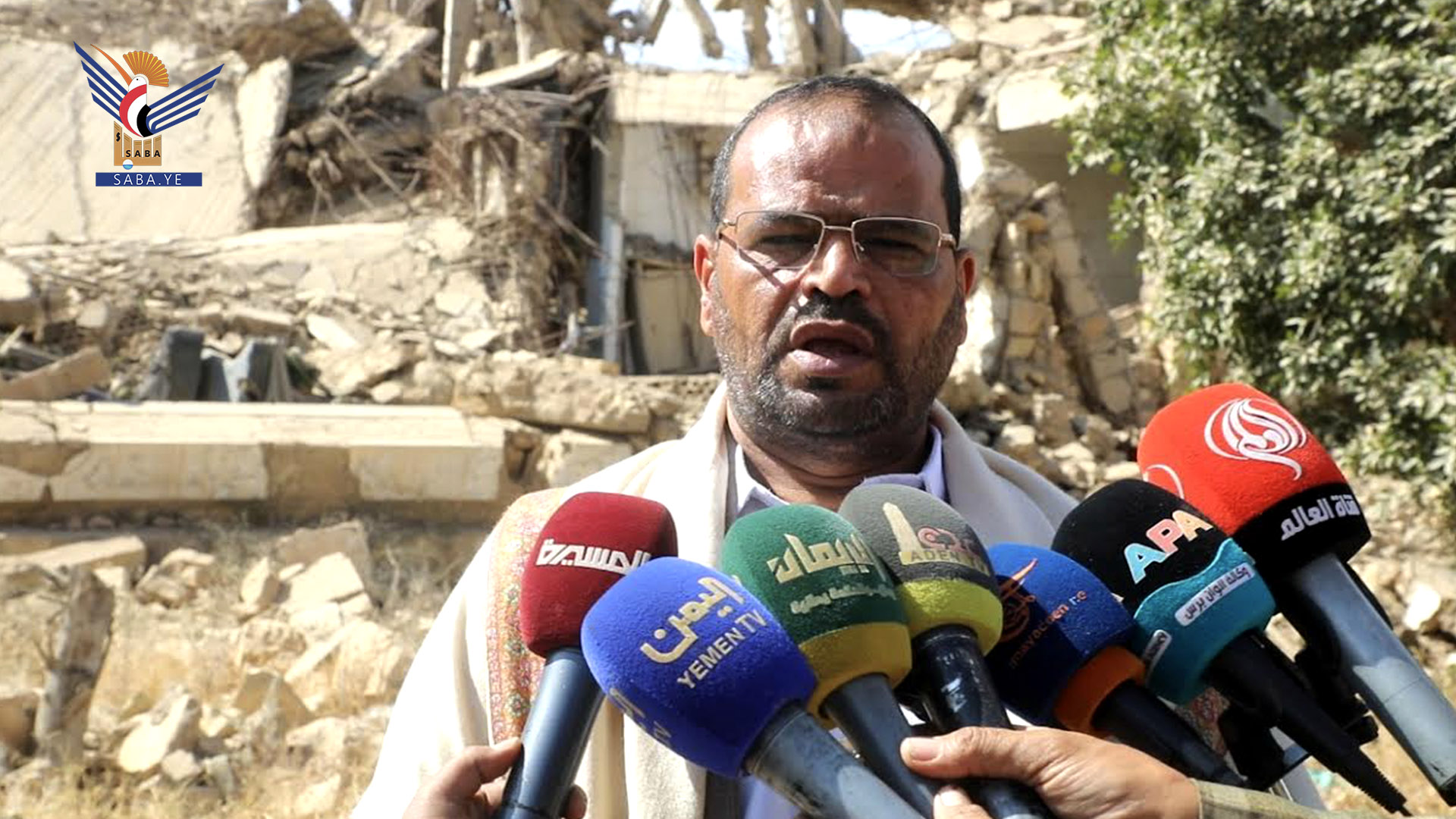 محافظ صعدة يدين القرار التعسفي للأمم المتحدة بتعليق المساعدات الإنسانية في صعدة