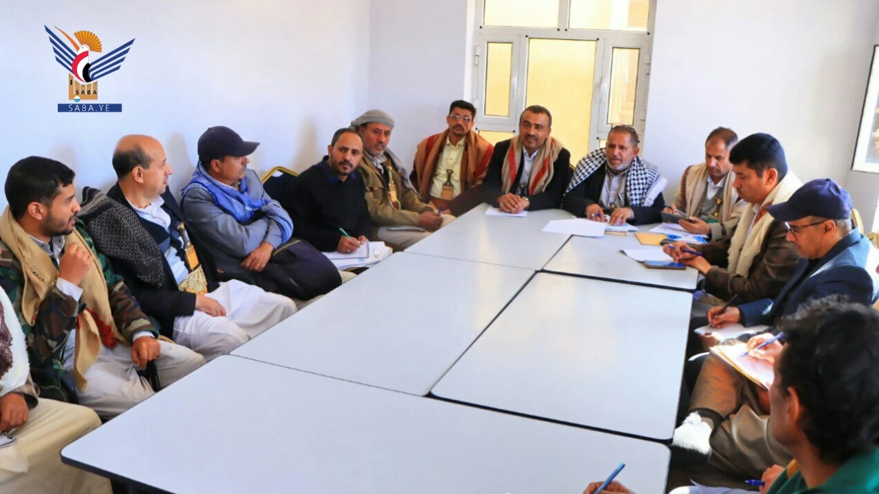 نزول ميداني إلى مديرية بني مطر لتقييم اداء المكاتب الخدمية والتنفيذية