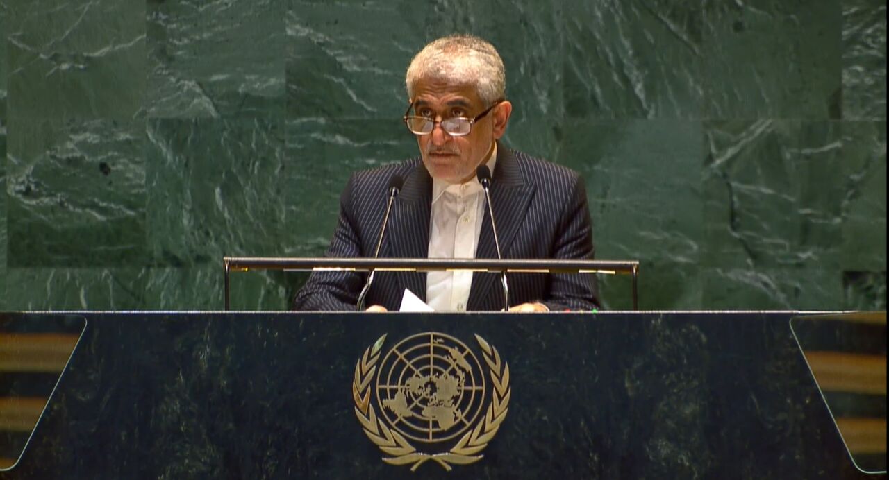 إيران تدعو لوقف إطلاق النار في غزة فورا وعضوية فلسطين الكاملة في الأمم المتحدة