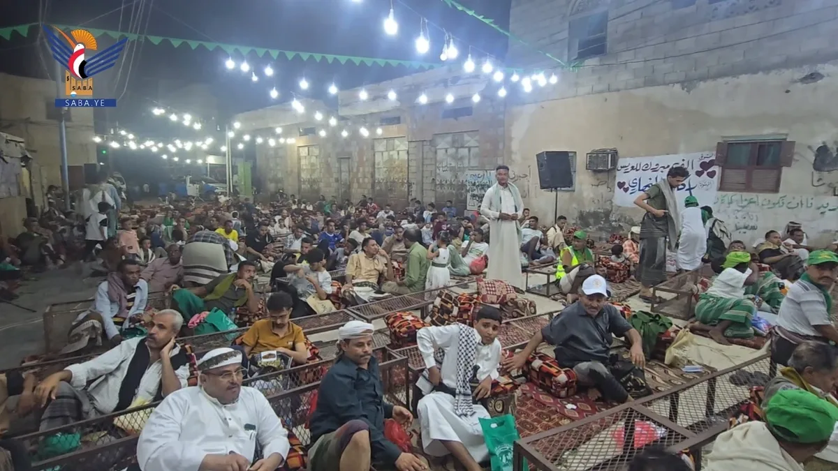 الحديدة ..أمسية لجمعية مزارع الأبقار وحارة الدهمية بالحوك احتفاءً بالمولد النبوي