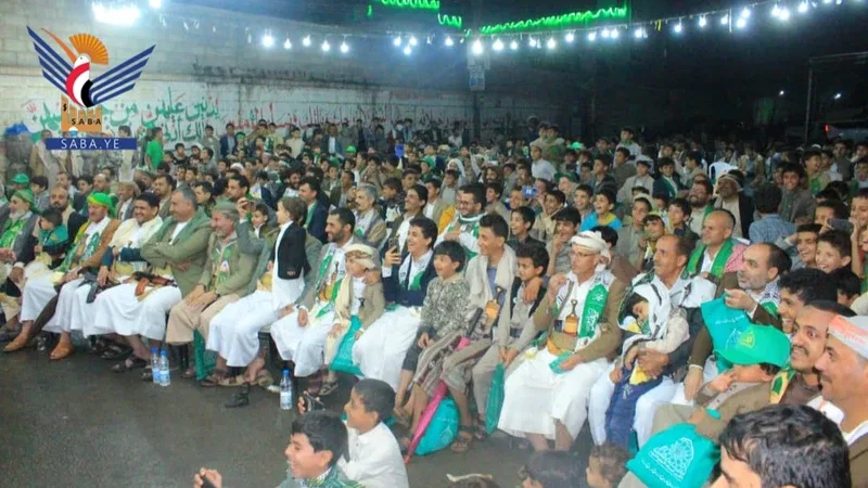 أمسيات في أحياء النهضة والحصبة والجراف بمديرية الثورة في أمانة العاصمة