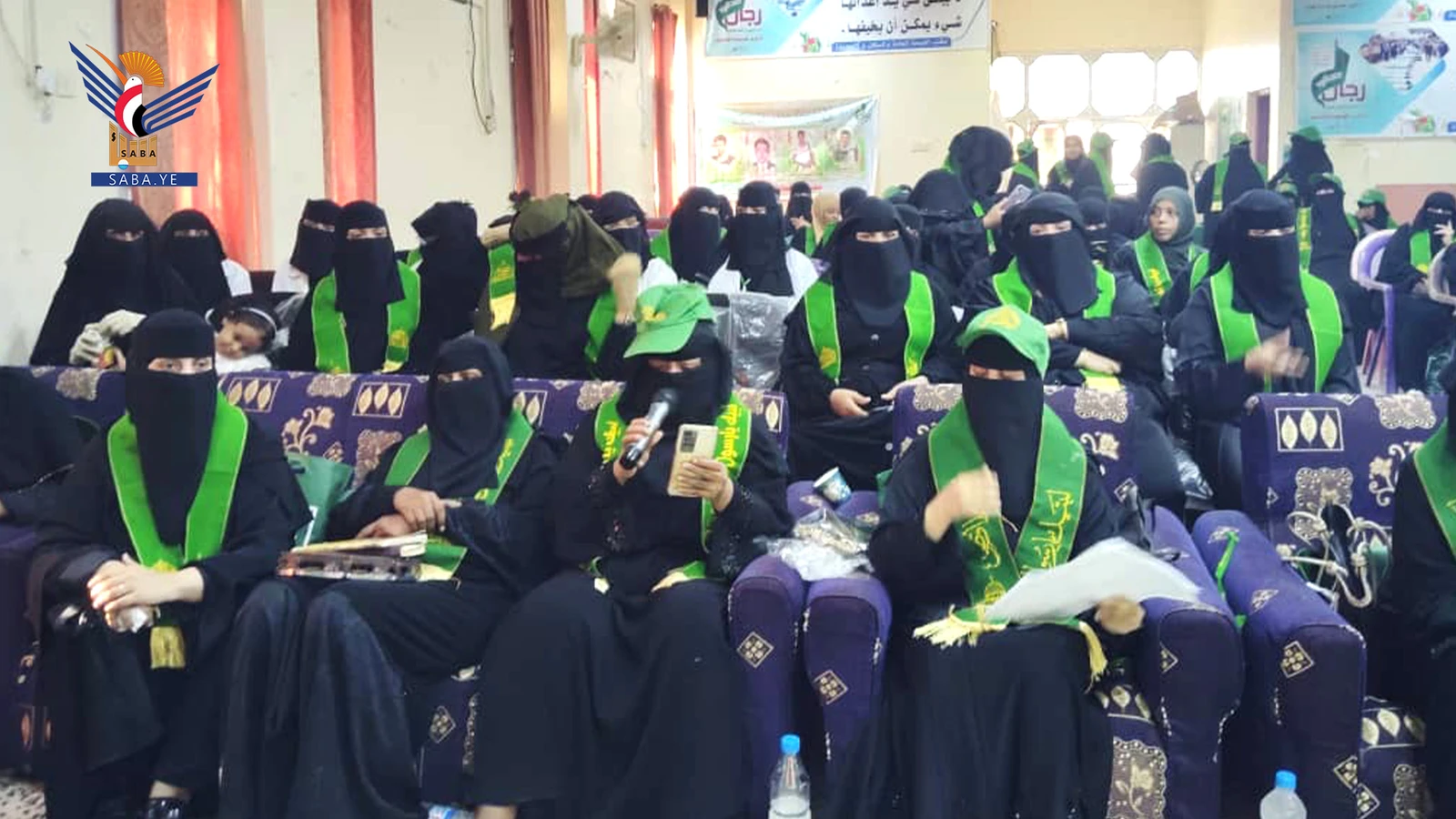 الكادر النسائي بمكتب الصحة بالحديدة يحيي ذكرى المولد النبوي