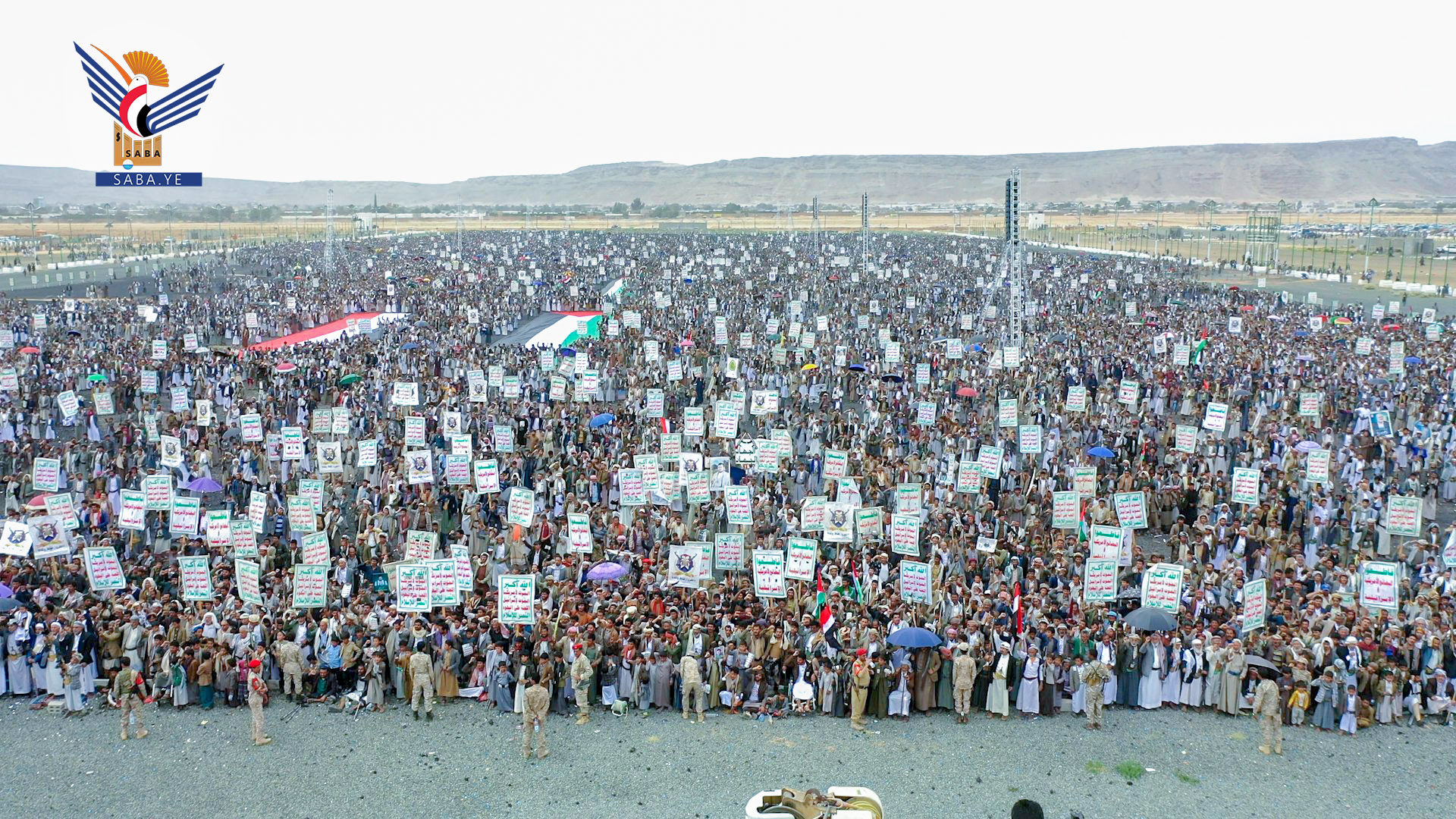 أبناء صعدة يحتشدون في 35 ساحة تأكيداً على الثبات مع غزة رغم أنف الأمريكي