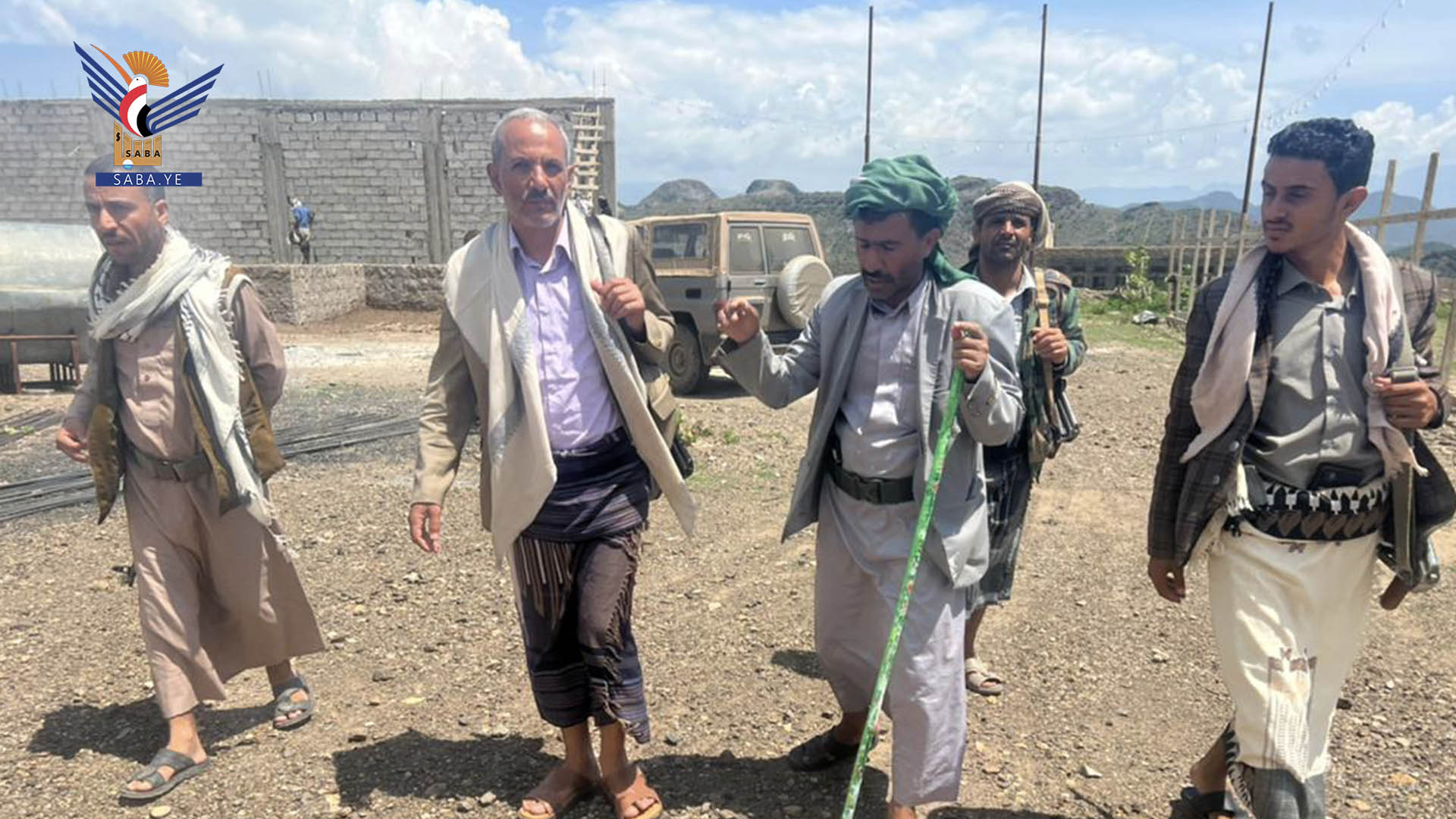 الضالع .. الشغدري يتفقد ساحة الاحتفال ومشاريع طرق في الحشاء