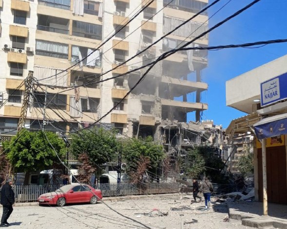 العدو الإسرائيلي يشن عدة غارات على مناطق متفرقة في لبنان