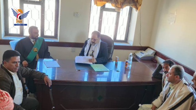  إب.. تفقد سير العمل في محكمة حبيش الابتدائية