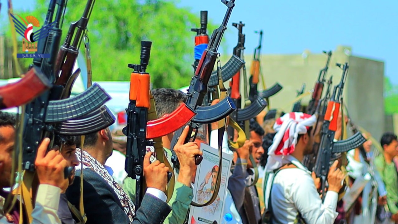 ريمة .. وقفة لقبائل المربع الغربي في مديرية الجبين، تأكيدا على الثبات الجاهزية