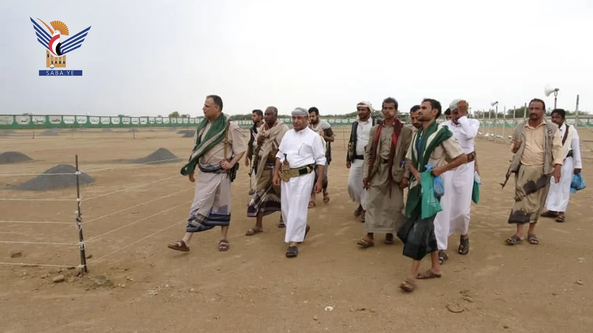 الجماعي والصوفي يتفقدان الترتيبات في ساحة الرسول الأعظم بعاهم