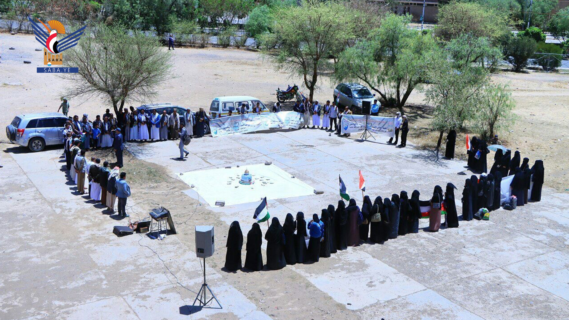 معهد الشوكاني بصنعاء يسير قافلة ودعما ماليا للقوة الصاروخية