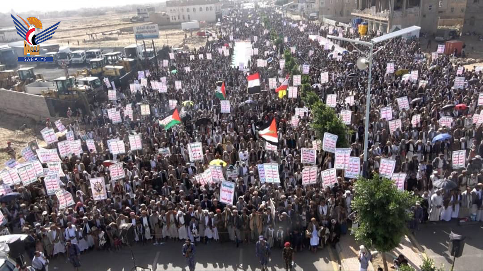 عمران.. 77 مسيرة حاشدة تحت شعار "مع غزة.. لمواجهة جريمة الإبادة والتجويع"