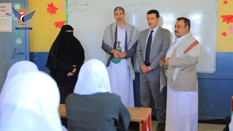 نائب وزير التربية والتعليم والبحث العلمي يدشن الفصل الثاني للعام الدراسي 1448هـ