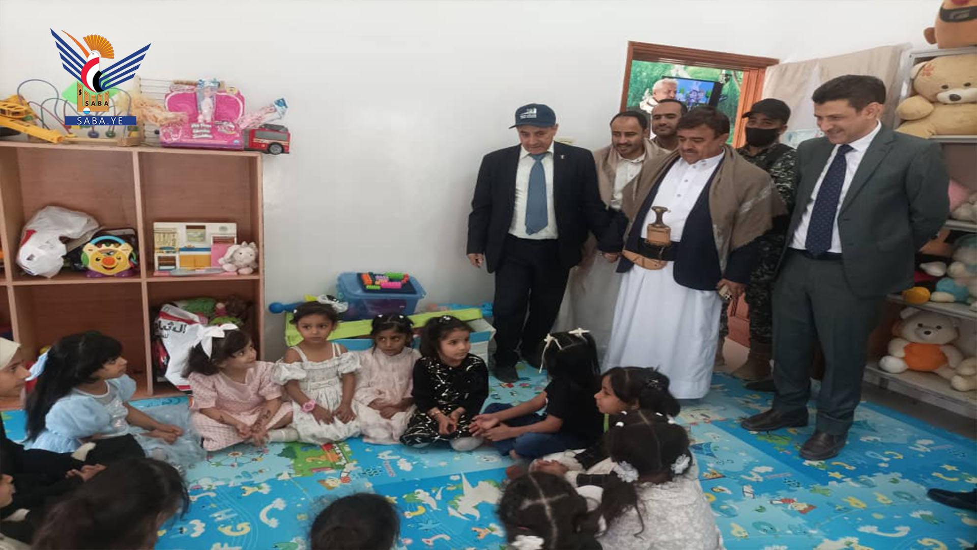   تفقد أوضاع دار رعاية الايتام والفتيات التابع لمؤسسة الرحمة بأمانة العاصمة