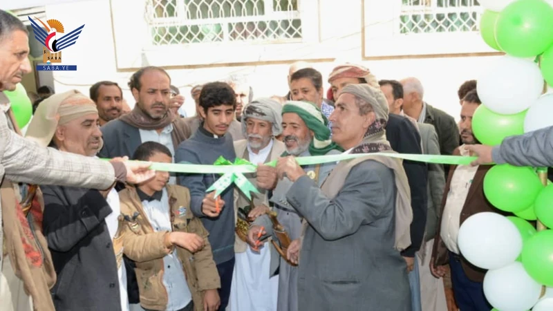 افتتاح معرض النصر الموعود بمديرية صنعاء الجديدة ضمن فعاليات ذكرى الشهيد