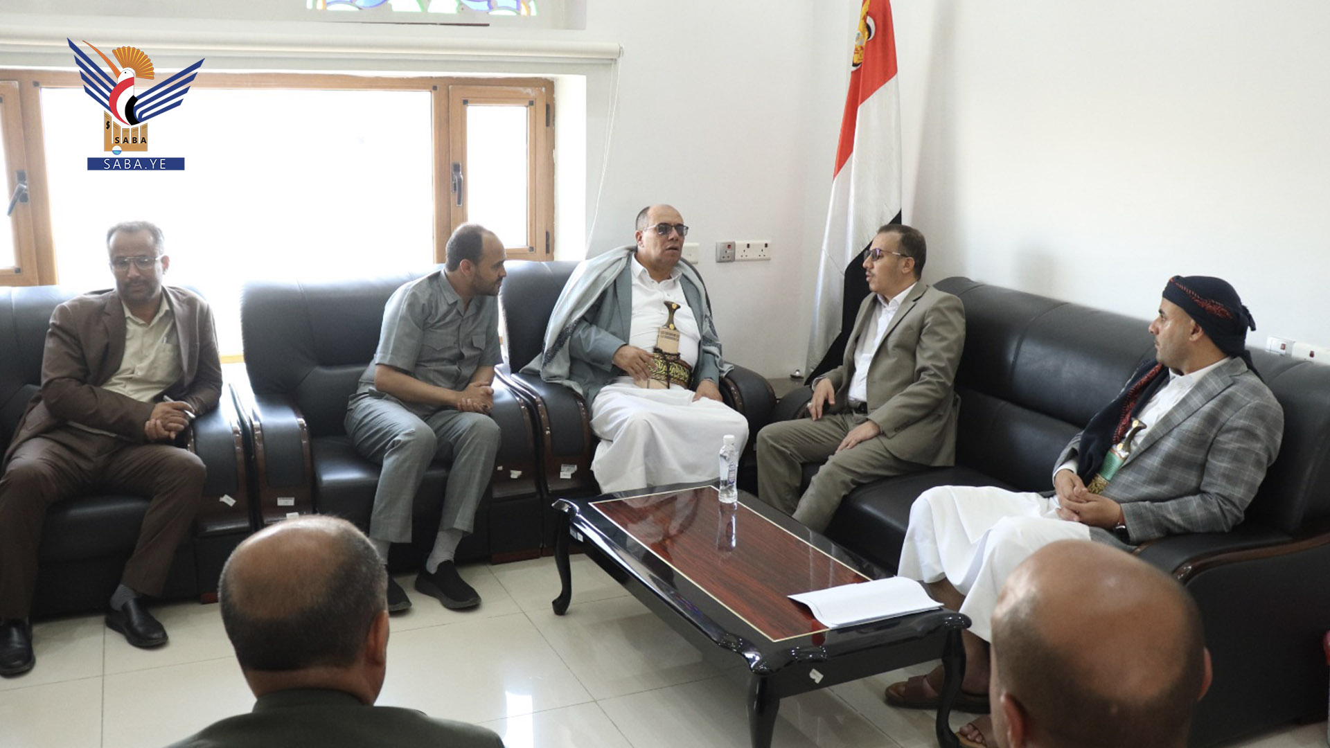 البخيتي ومهدي يناقشان أوجه التعاون بين وزارة الإعلام ومصلحة الضرائب والجمارك