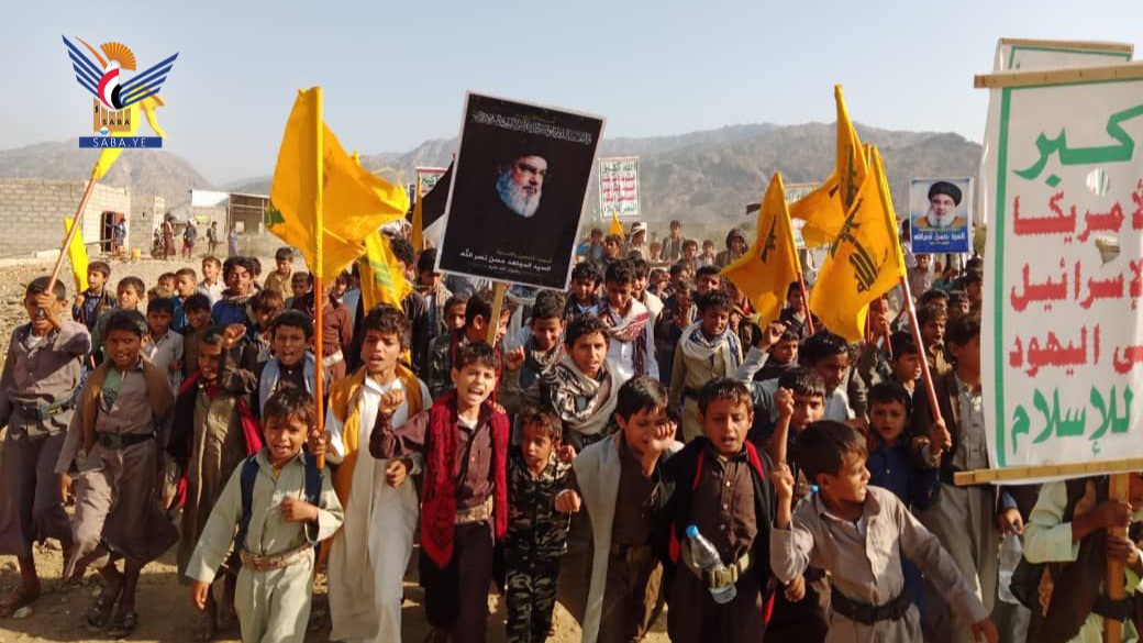 حجة.. فعاليات بعيد جمعة رجب ووقفات طلابية نصرة للشعب الفلسطيني