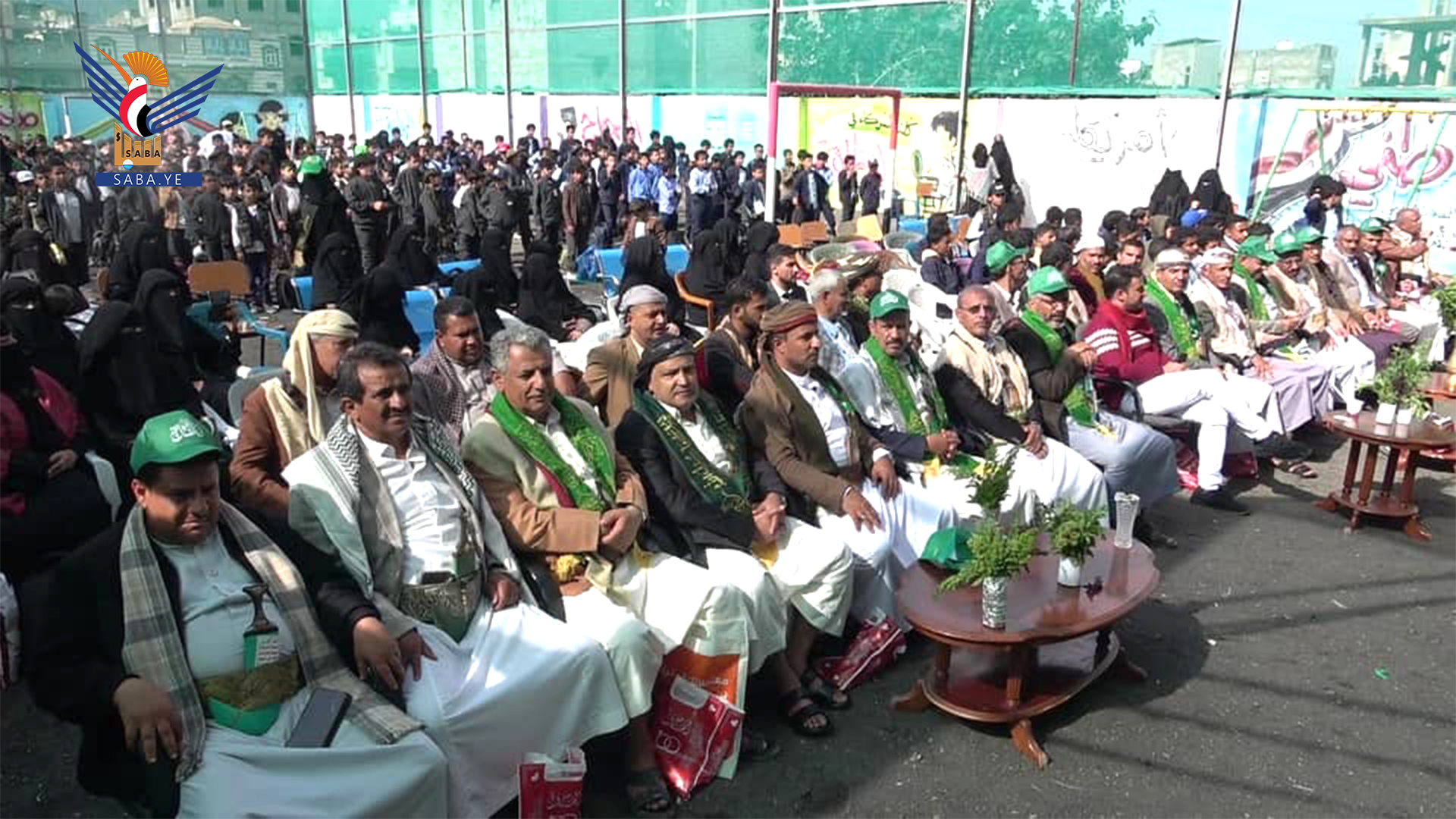 فعالية للقطاع التربوي في مديرية بني حشيش محافظة صنعاء بذكرى المولد النبوي