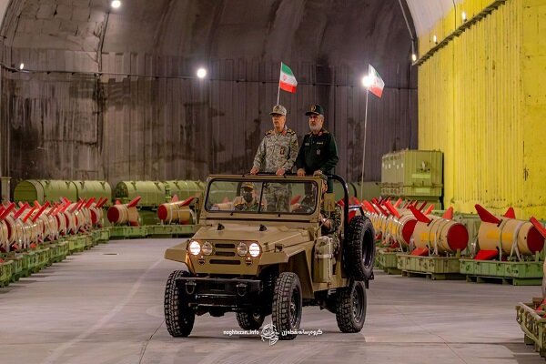 إيران تكشف عن مدينة جديدة صاروخية للقوات الجوفضائية تحت الارض