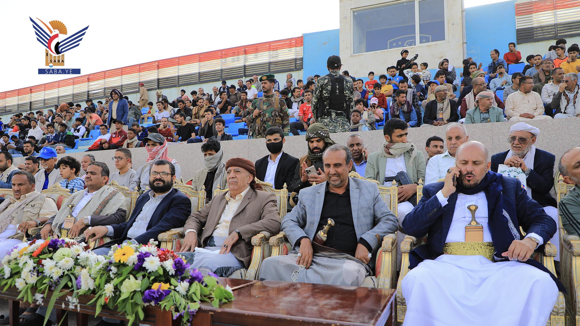  رئيس الوزراء يحضر مباراة وحدة صنعاء وشعب حضرموت على كأس 'ذكرى التأسيس'