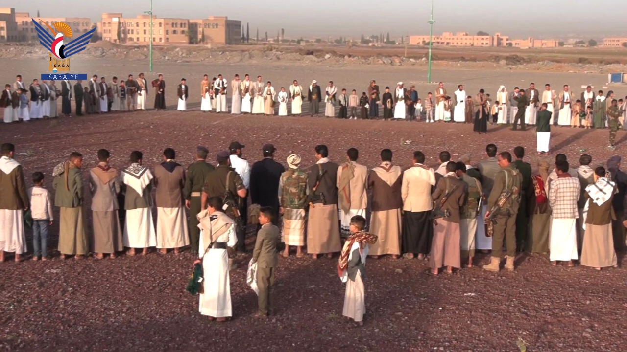 وقفات في ذمار تضامنًا مع الشعب الفلسطيني