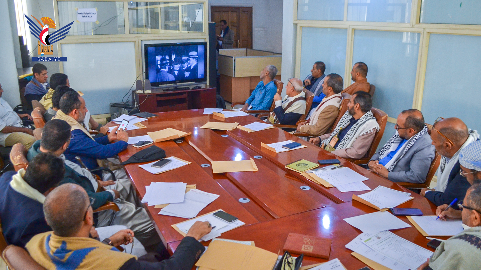 اجتماع للجنة التحضيرية للمؤتمر الثاني "فلسطين قضية الأمة المركزية" بصنعاء
