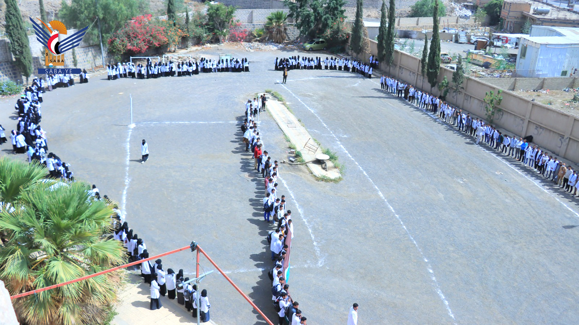 وقفتان بجامعة 21 سبتمبر تنديدًا بجرائم الإبادة والتجويع بحق سكان غزة