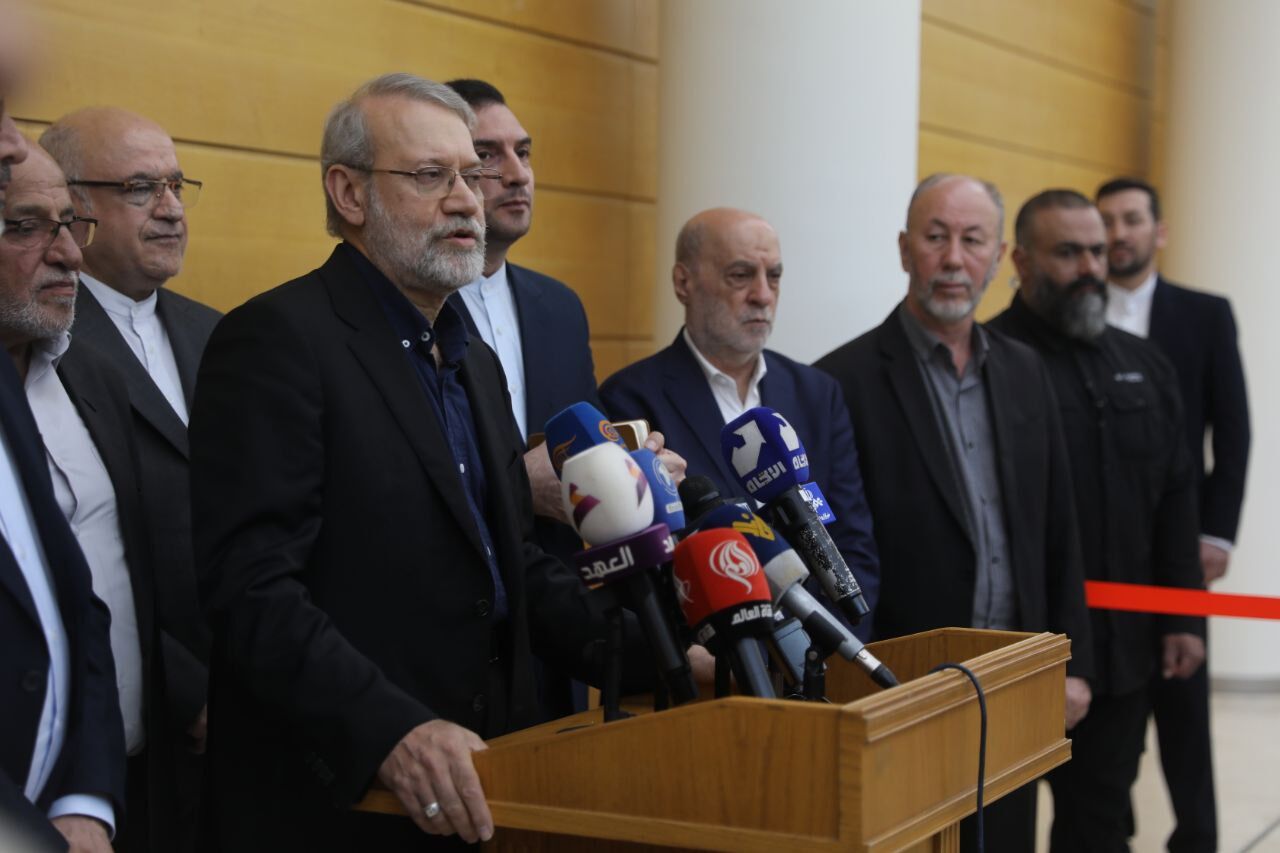 لاريجاني من بيروت: حزب الله يشكّل سدًّا منيعًا أمام العدو الإسرائيلي