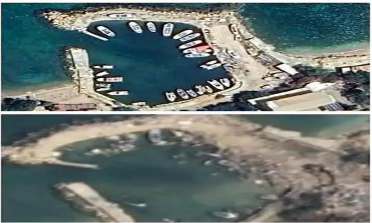 لبنان يشكو العدو الإسرائيلي إلى المنظمة البحرية الدولية لتدميره مرفأ الصيادين في الناقورة