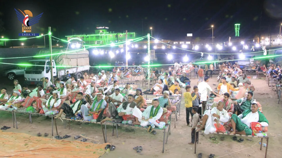 الحديدة.. أمسية لأهالي الكشوبع بالمراوعة بذكرى المولد النبوي