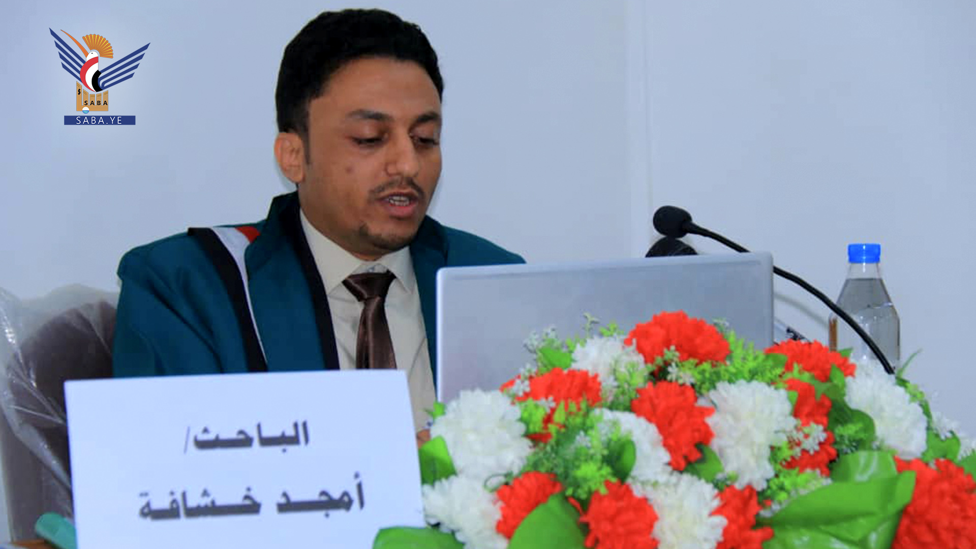 الماجستير بامتياز للباحث أمجد خُشافة من كلية الإعلام بجامعة صنعاء 