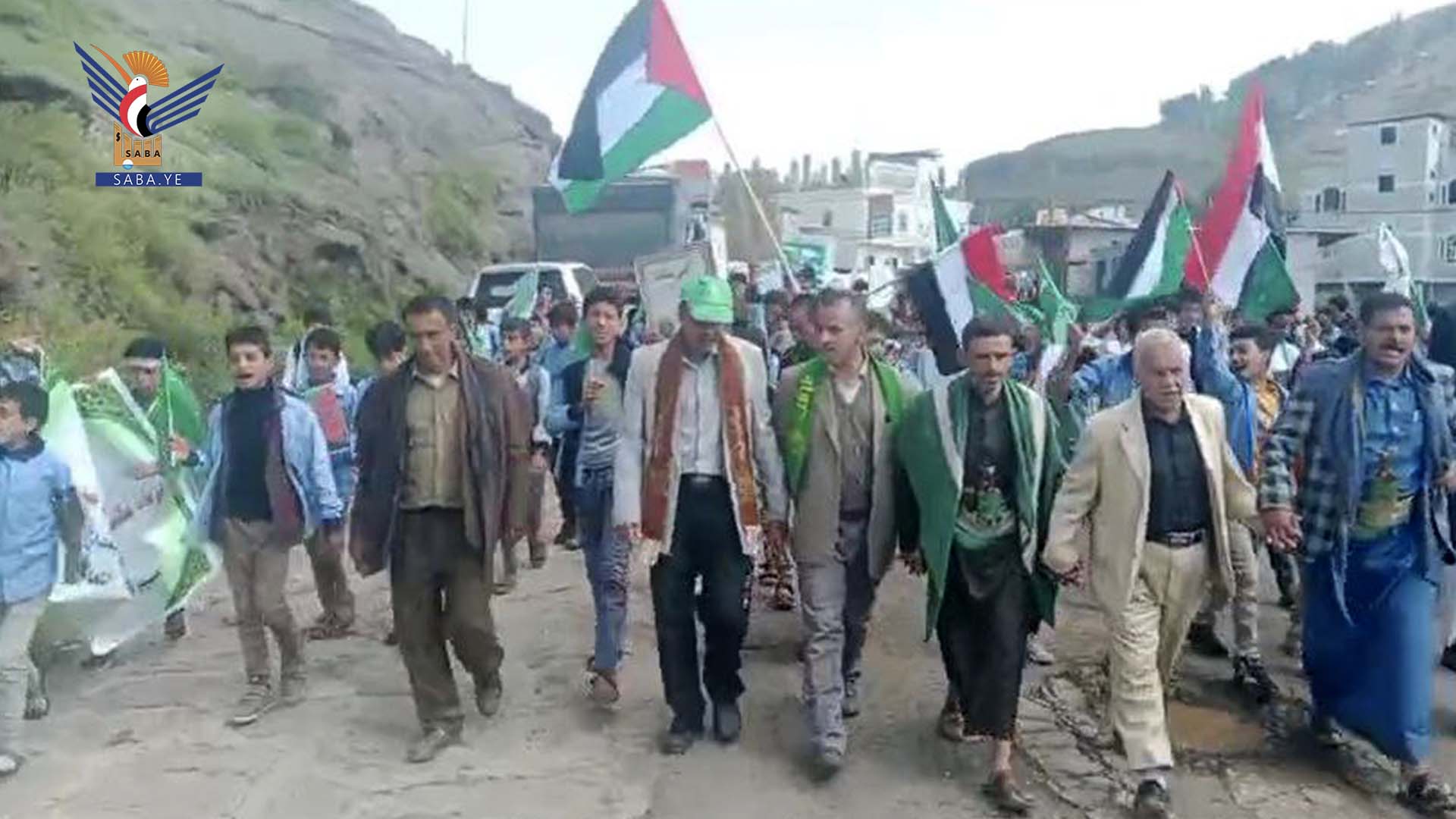 مسيرات طلابية في بعدان والمخادر والرضمة احتفاءً بذكرى المولد النبوي