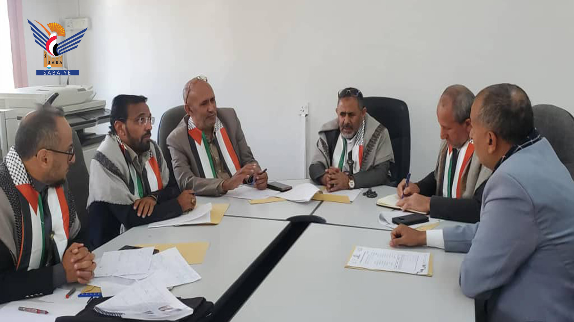 اجتماع للجنة العلاقات الدولية لمؤتمر فلسطين الرابع لمناقشة المشاركات الدولية