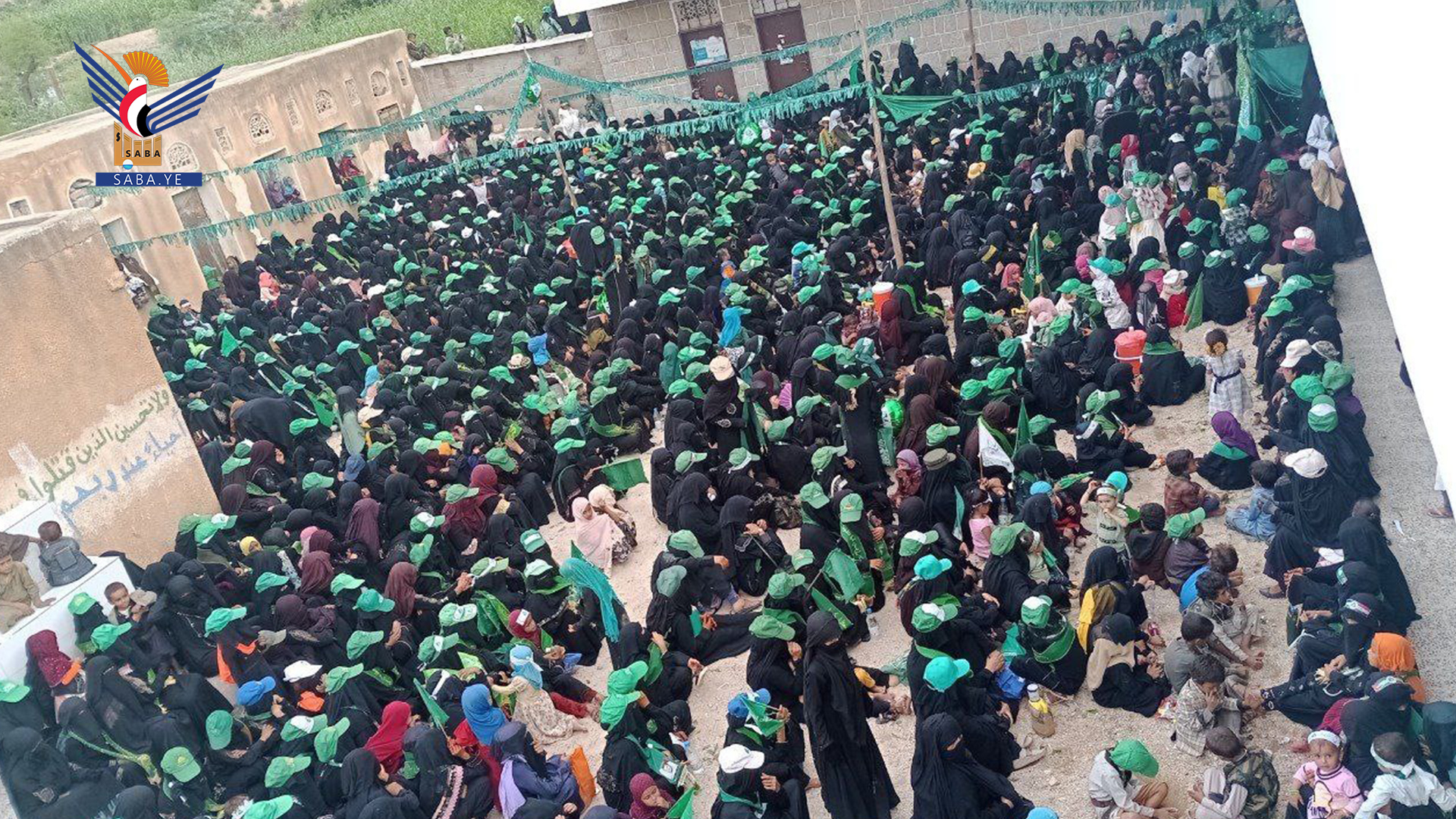 الهيئة النسائية في حجة تحيي ذكرى المولد النبوي في عدد من المديريات