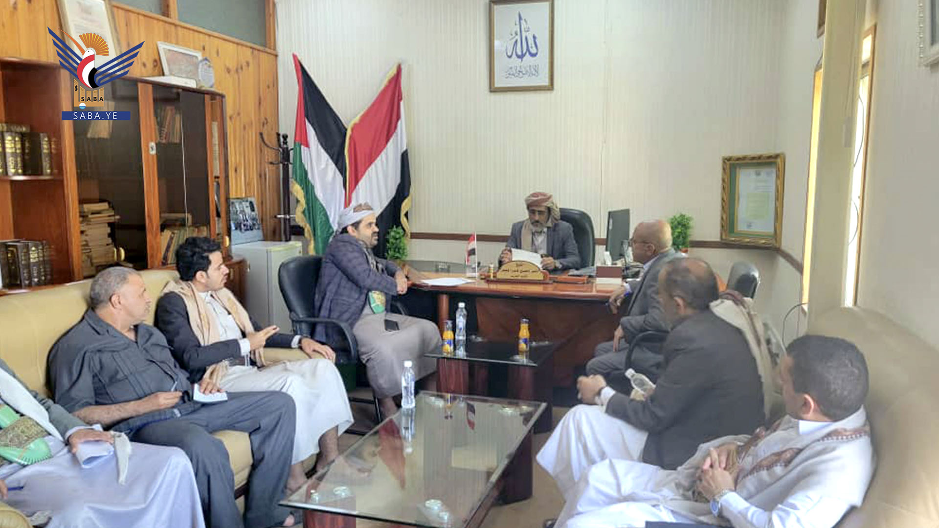 اجتماع بوزارة الإدارة والتنمية المحلية يناقش المشاريع المتعثرة لمشروع الأشغال العامة