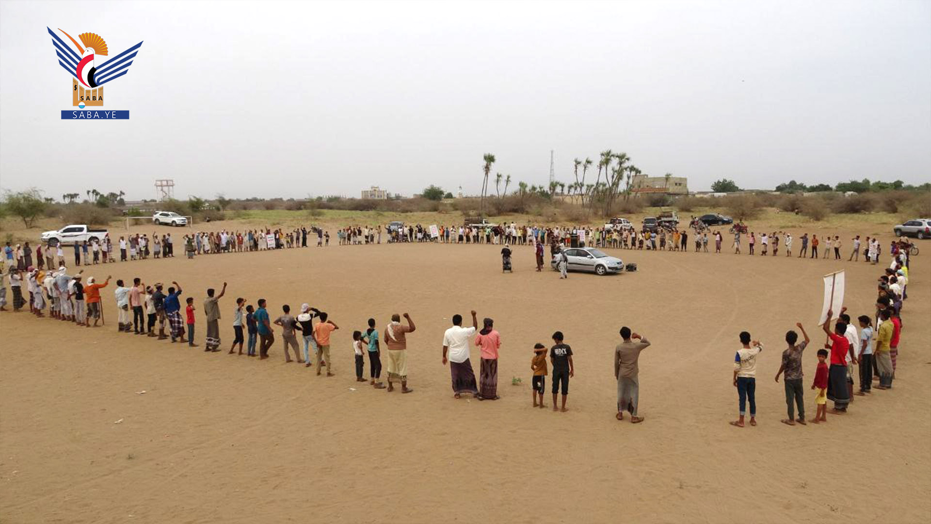 الحديدة.. وقفة مسلحة لقبائل العطاوية دعمًا لفلسطين وإعلانًا للنفير