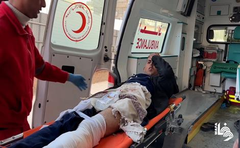 جيش العدو الصهيوني يستهدف المستشفى "المعمداني" بغزة