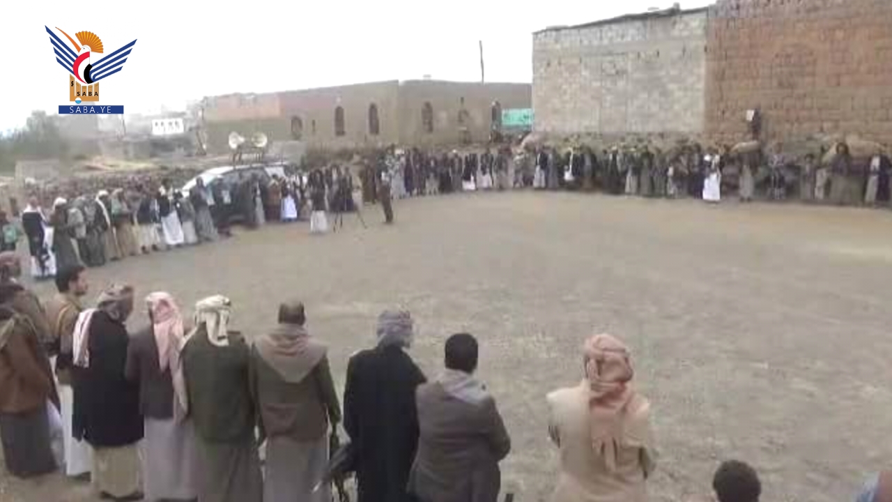 محافظة صنعاء تشهد مسيرات ووقفات غاضبة نصرة للقرآن الكريم وفلسطين