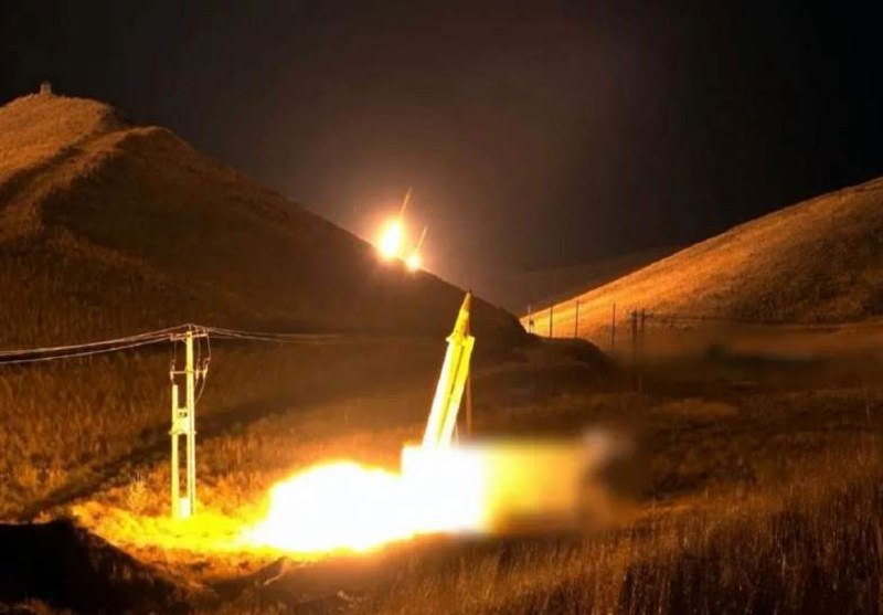 موجة جديدة من الصواريخ الإيرانية تستهدف الكيان الصهيوني في الأراضي المحتلة