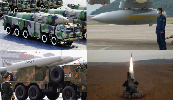 خمسة صواريخ قادرة على إغراق أقوى حاملة طائرات في العالم