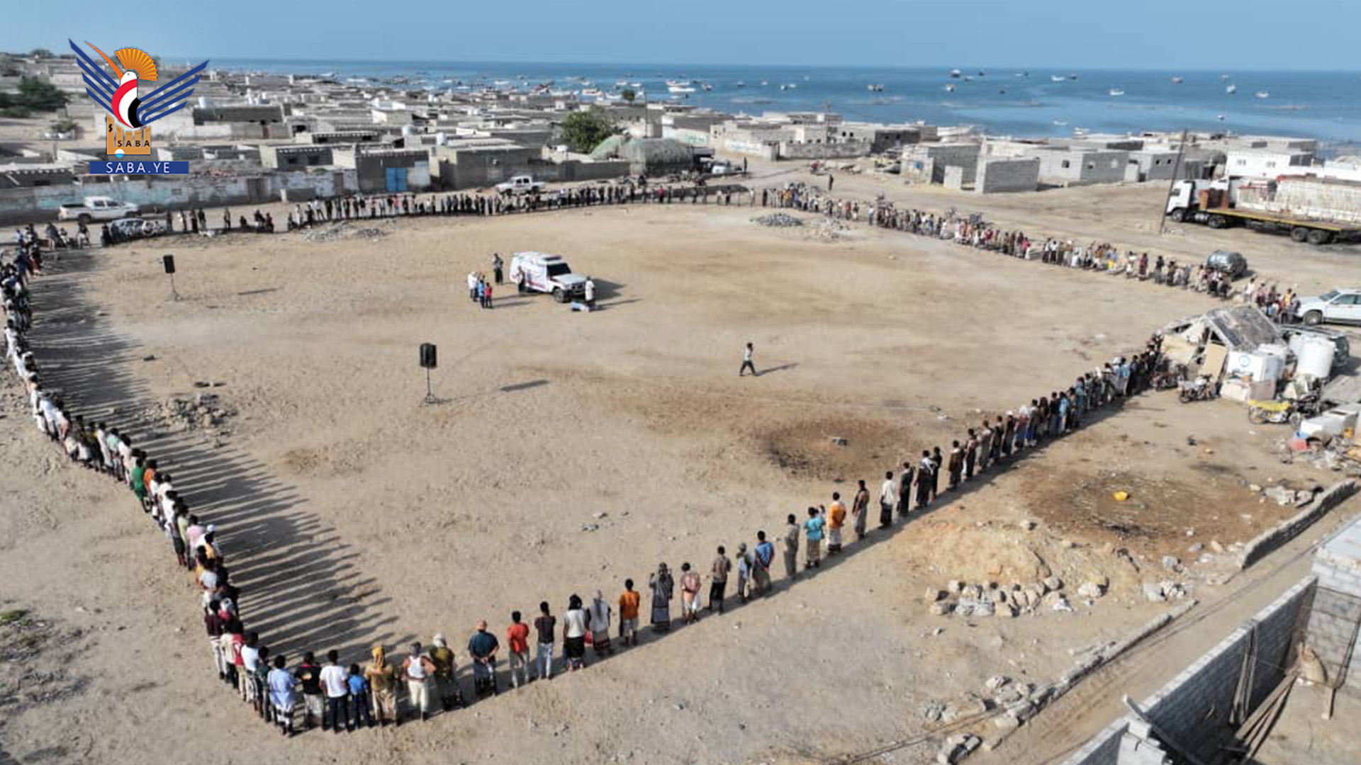 وقفة بمديرية الصليف بالحديدة تعلن النفير والجهوزية للجولة القادمة