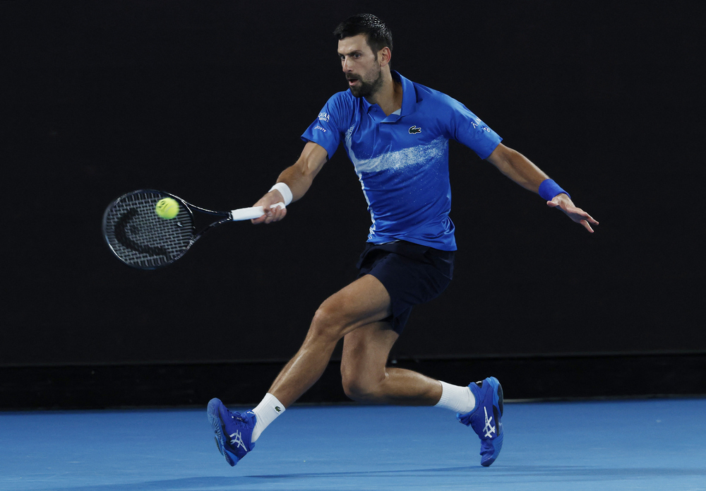 فوز ديوكوفيتش على فاريا في الدور الثاني لبطولة أستراليا المفتوحة للتنس