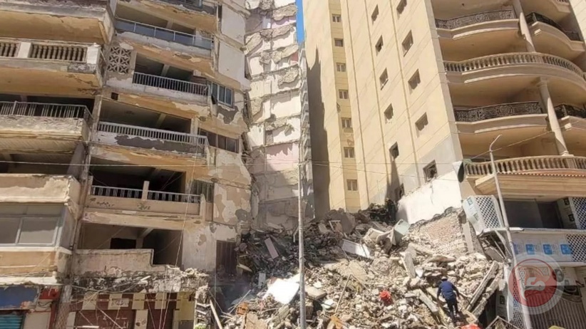 عشرة قتلى بانهيار عقار سكني في مصر