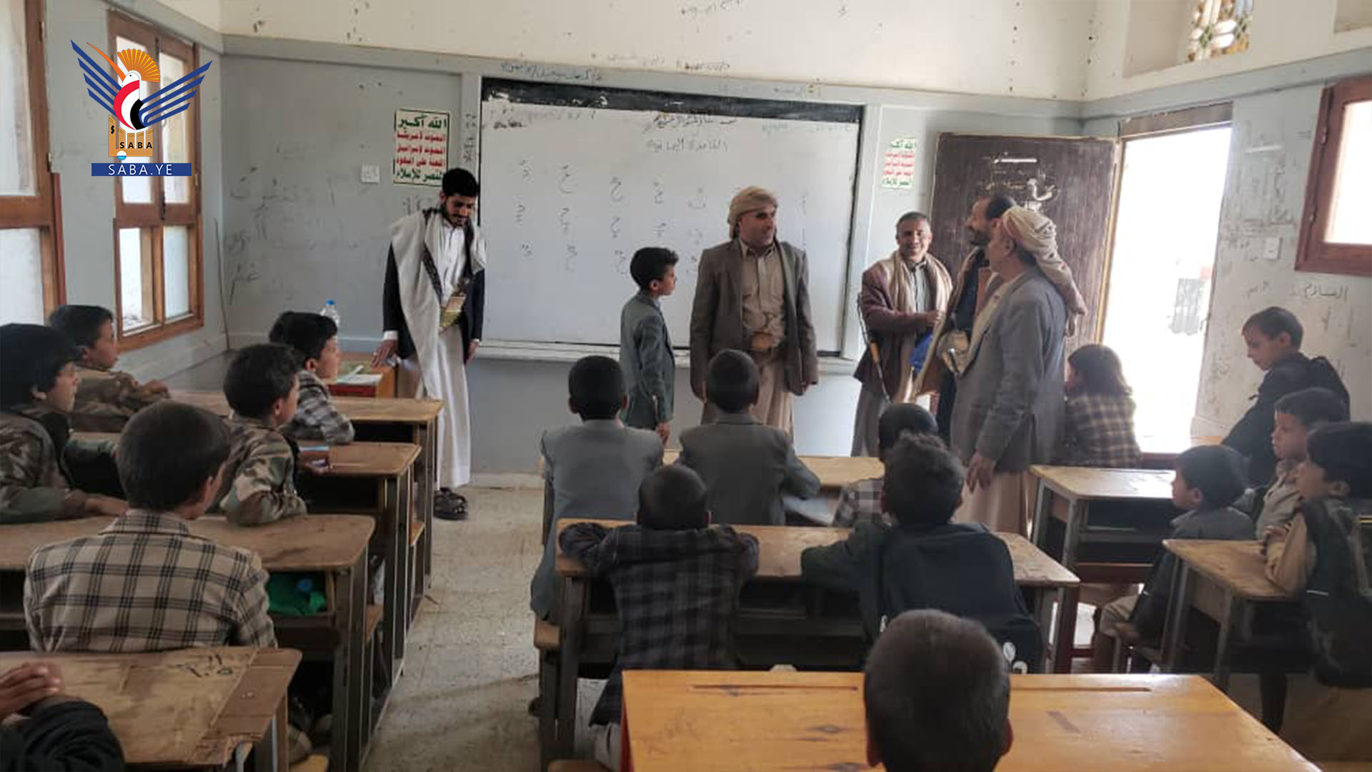 الاطلاع على سير أنشطة وبرامج الدورات الصيفية في مديرية جحانة