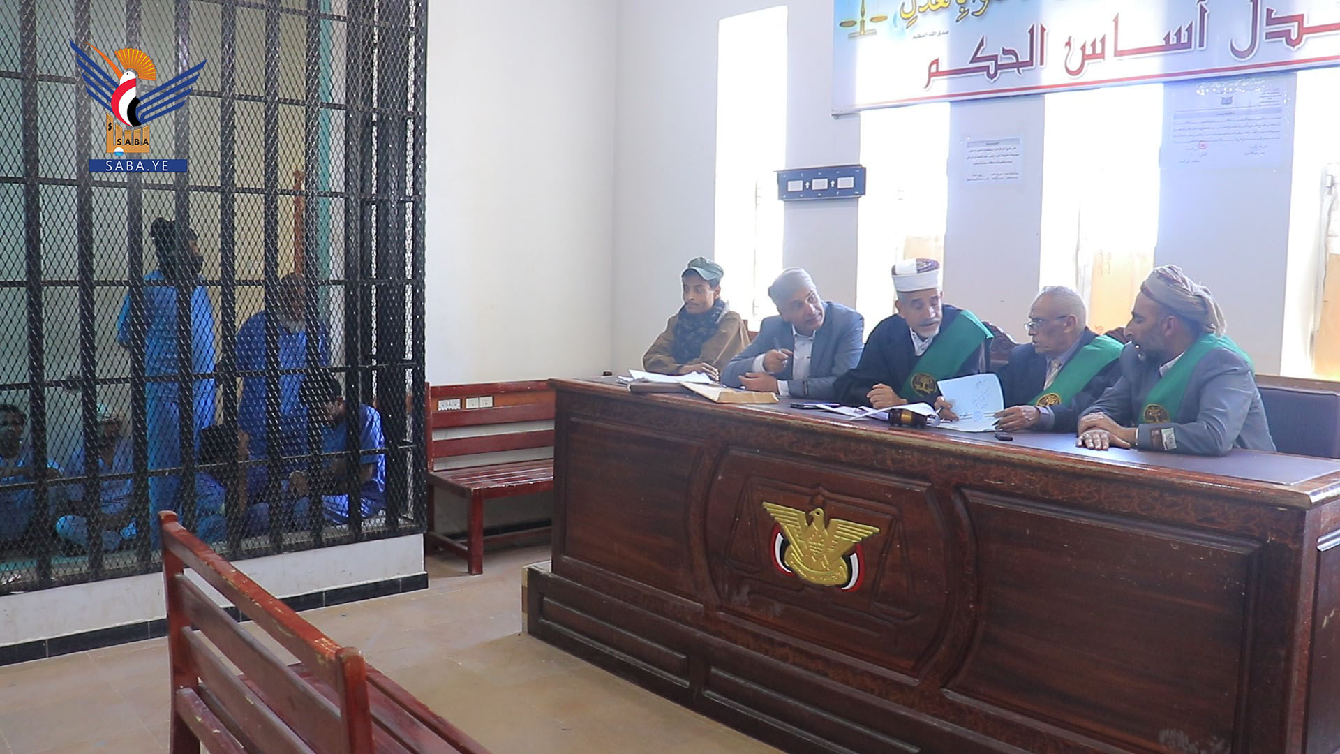 الشعبة الجزائية بالأمانة تمنح عماد شائع المتهم بالتخابر فرصة للرد على تقرير طبي