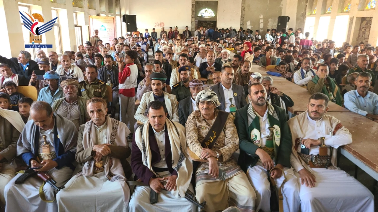 فعالية في مديرية الخبت المحويت بالذكرى السنوية للشهيد