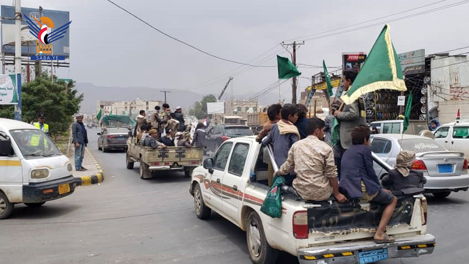 الحشود الجماهيرية تتوافد إلى ميدان السبعين في العاصمة صنعاء وساحات المحافظات